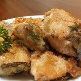 お手軽♪秋鮭のマヨネーズパン粉焼き(^^)